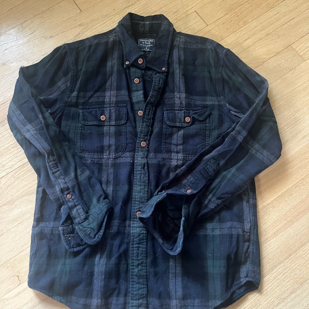 Abercrombie and fitch flannel Button-Up Shirt